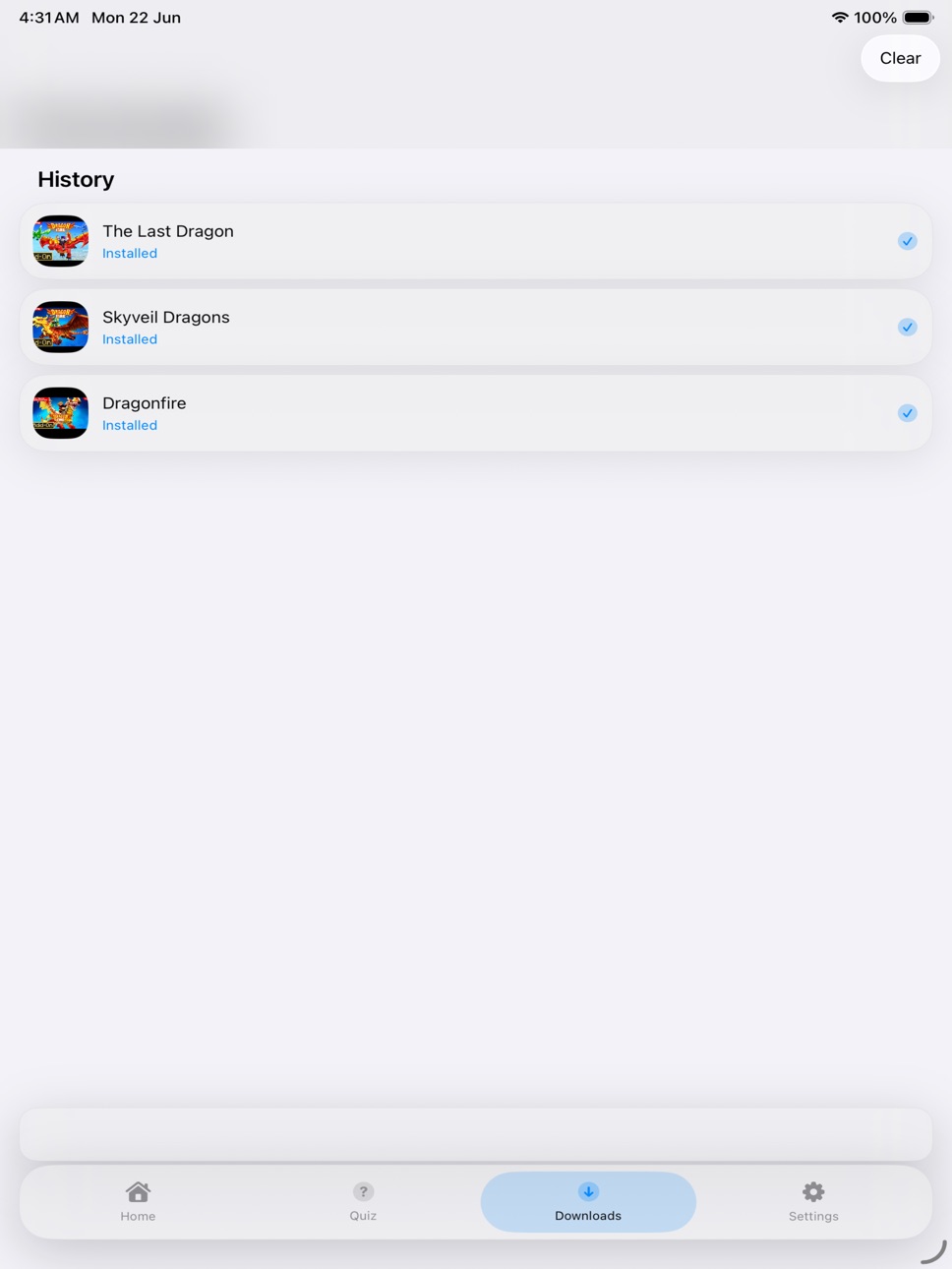 iPad screenshot
