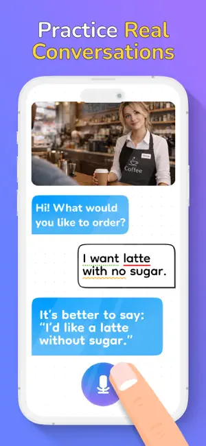 Fluenza — AI Language Learning screenshot 3
