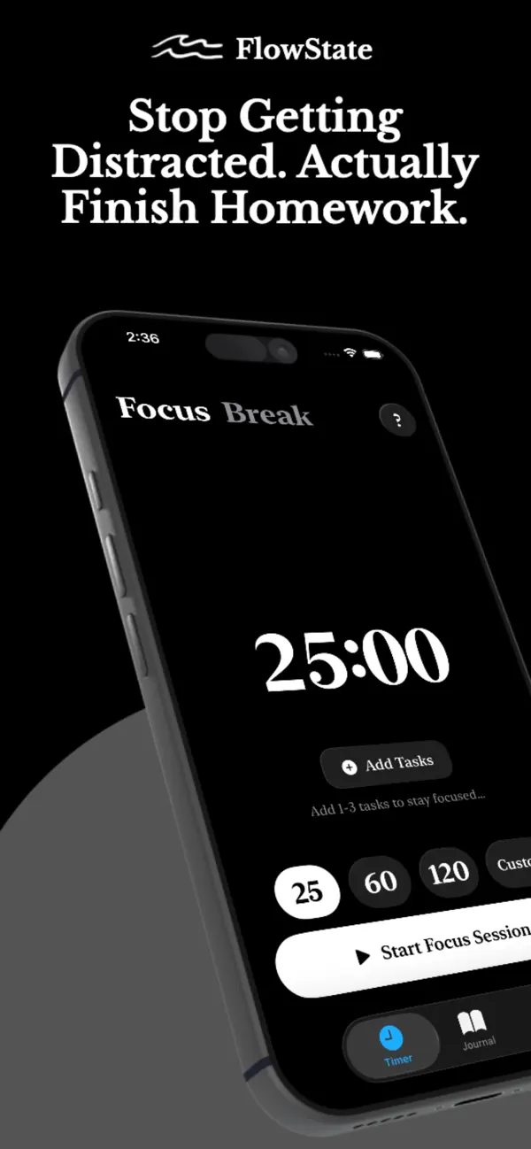 #1. FlowState: Study Focus Timer (iOS) 게시자: Gerrit Roska