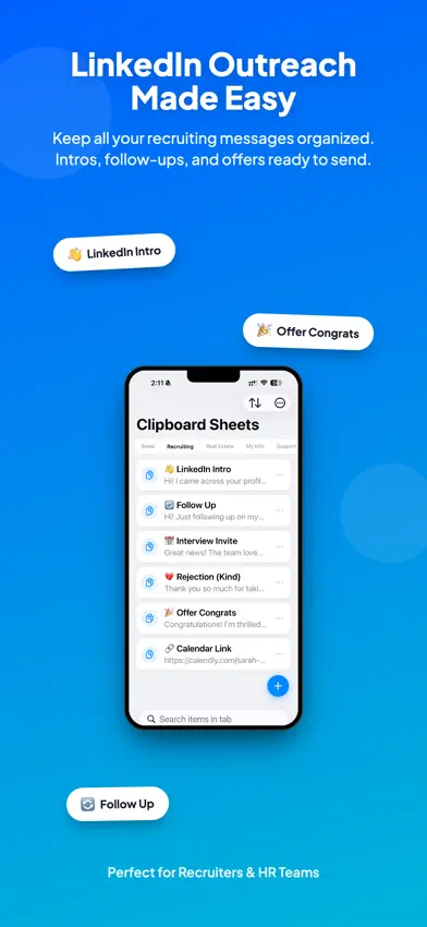 Clipboard Sheets screenshot 2
