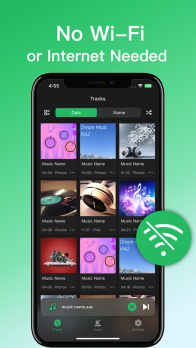 Offline Music Player - Wave Screenshot