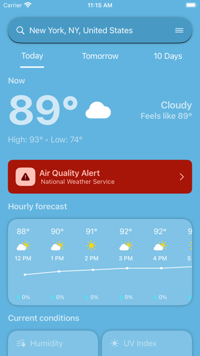 Tenki Weather Screenshot 1 - AppWisp.com Tenki Weather Screenshot 1 - AppWisp.com