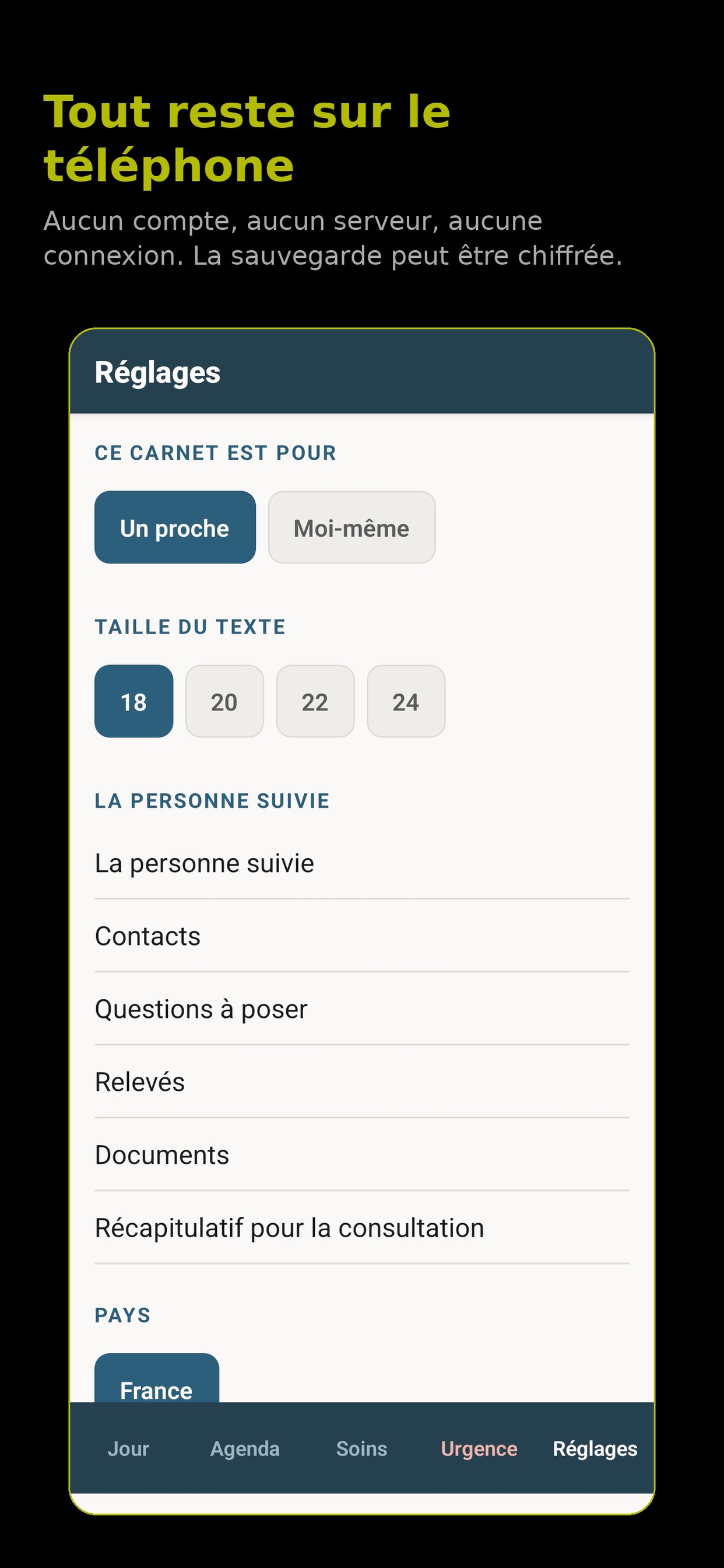 Screenshot 4 of Carnet de l'aidant