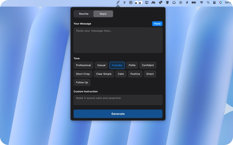 Reword : Rewrite & Reply screenshot 1