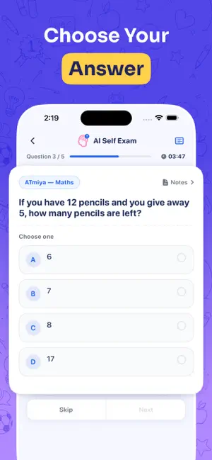 AI Self Exam: Test Preparation screenshot 4