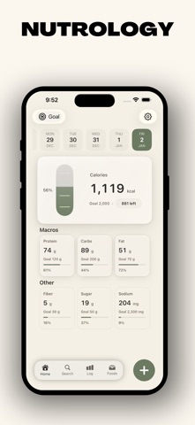 Nutrology Screenshot 1 of 6