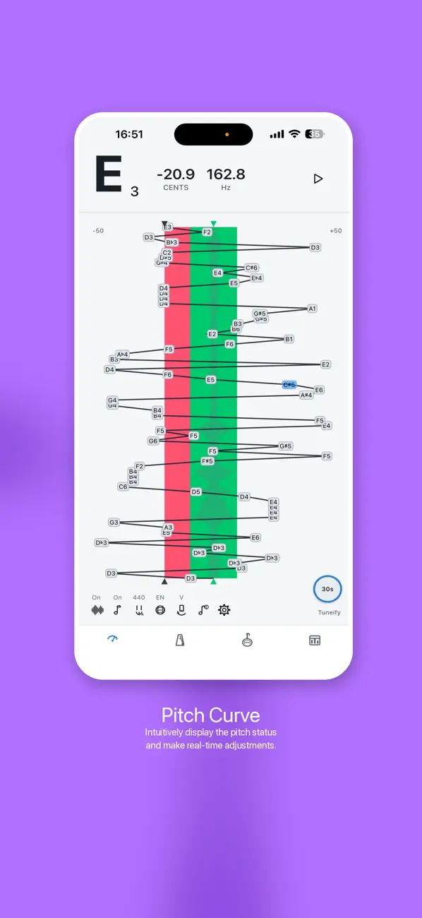 Screenshot #1 pour Tuneify - Pocket Pitch Master
