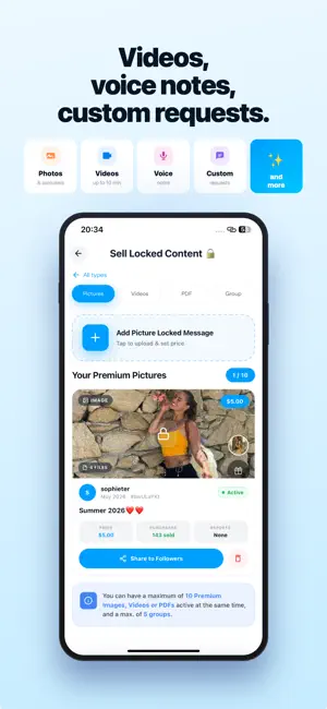 Premsi: Sell Exclusive Content screenshot 4