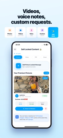 Premsi: Sell Exclusive Content Screenshot 4 of 7