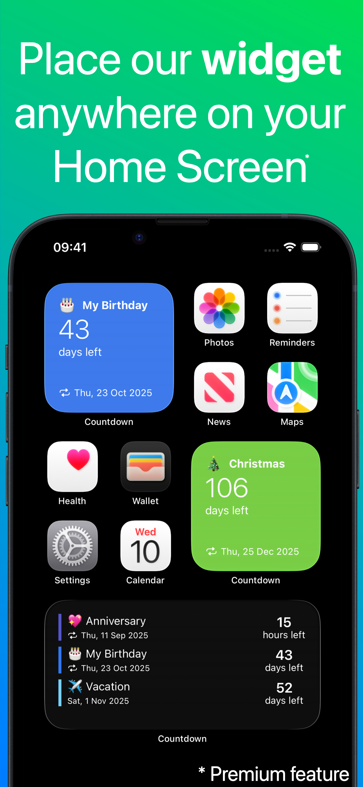 Countdown screenshot 3