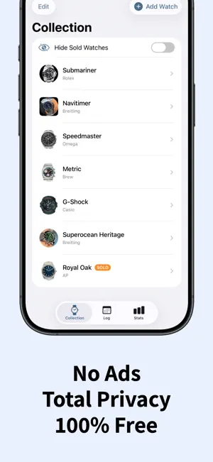 WristTime - Watch Wear Tracker screenshot 4
