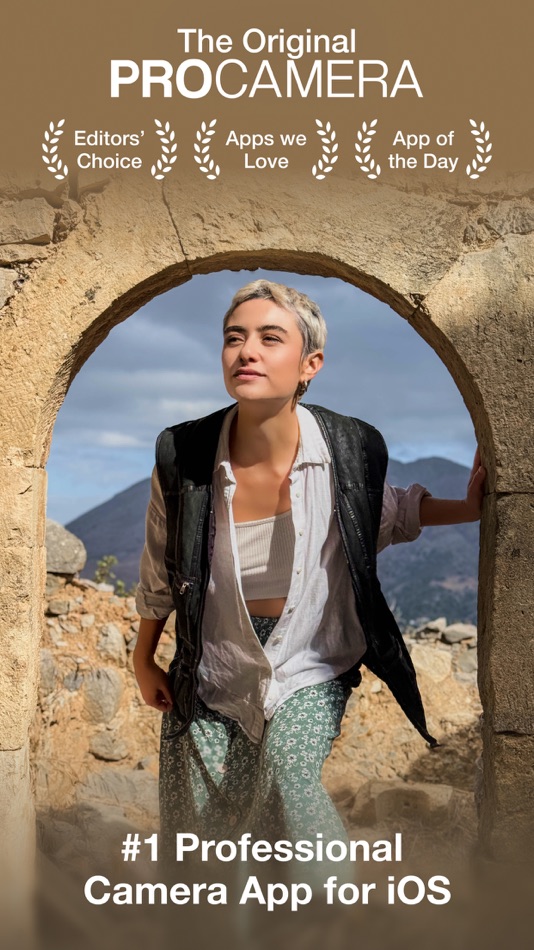 #1. ProCamera. Professional Camera (iOS) 由: Cocologics