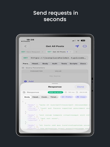 Hurl Client ipad screenshot 4