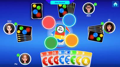 Crazy Eights Party Card Game Screenshot