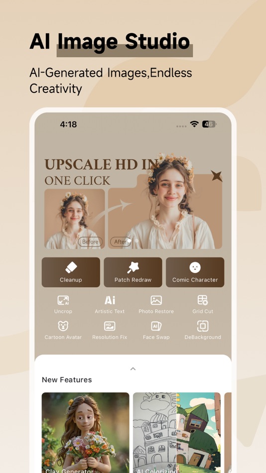 #1. SmartDrawing: AI Image Studio (iOS) 由: Hangzhou Lishi Technology Co., Ltd.