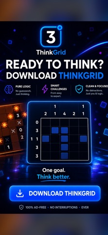 ThinkGrid: Calm Logic Puzzles Screenshot 10 of 10
