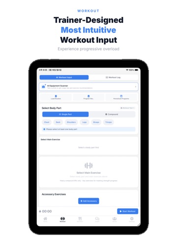 CoreVia Fitness - Diet,Workout iPad screenshot