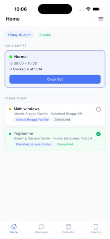 SaberTask - Employee app Screenshot 1 of 6