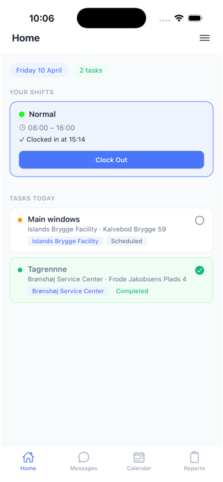 SaberTask - Employee app Screenshot 1 of 6