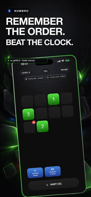 Numbro: Number Memory screenshot 1