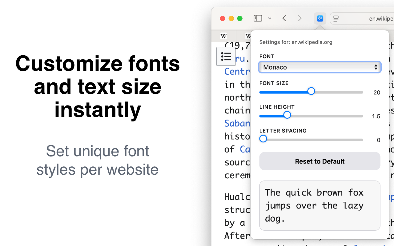 Font Changer for Safari screenshot 8