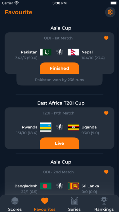 Live Cricket TV HD Streamings Screenshot