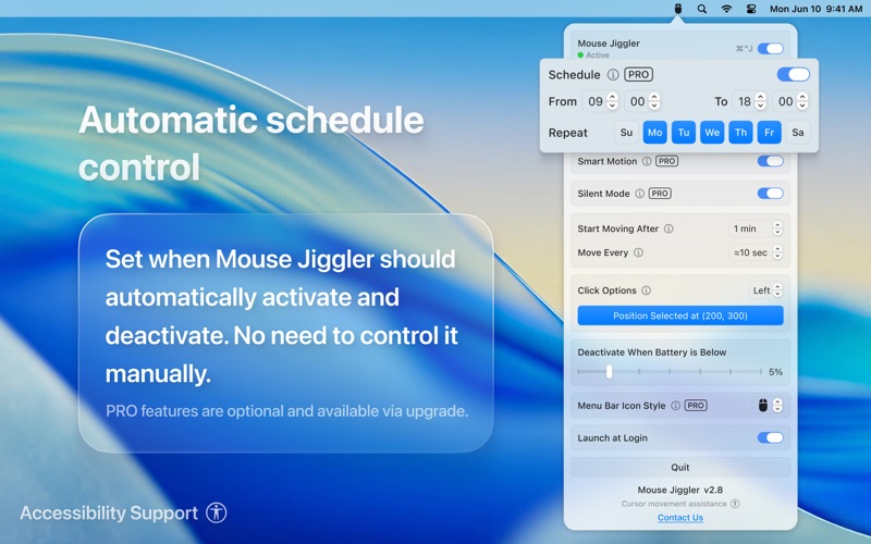 Mouse Jiggler – Mouse Mover Screenshot 2 of 7