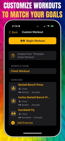 Gym Gorilla: Workout Tracker screenshot