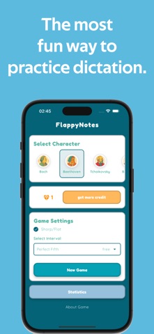 FlappyNotes: Ear Training Game Screenshot 3 of 4