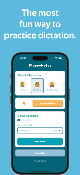FlappyNotes: Ear Training Game Screenshot 3 of 4