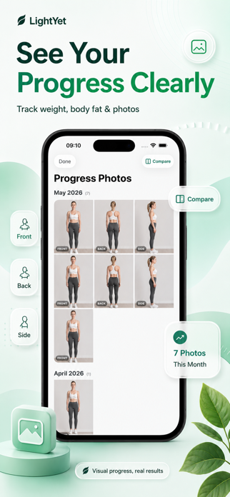 LightYet: Body Fat Tracker Screenshot 7 of 10