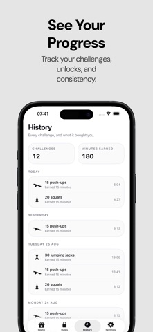Lockout: Exercise to Unlock Screenshot 6 of 8