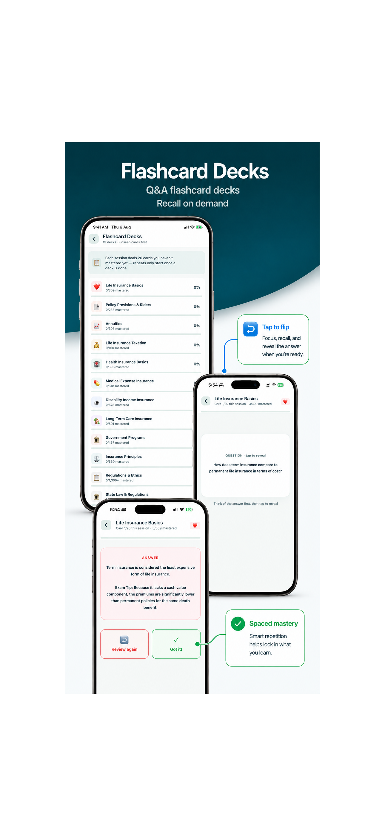 Life & Health Insurance Prep : screenshot 8