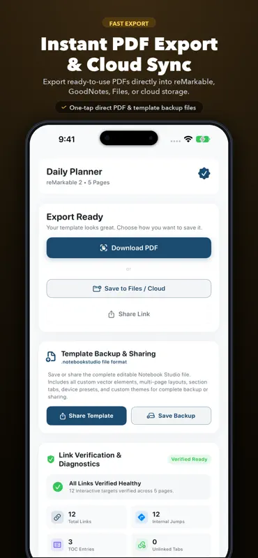 Notebook Studio: PDF designer screenshot 5 of 6