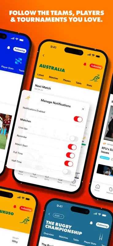 RugbyPass – Live Scores & News screenshot 1 of 10
