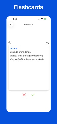 GRE word list master Screenshot 8 of 10