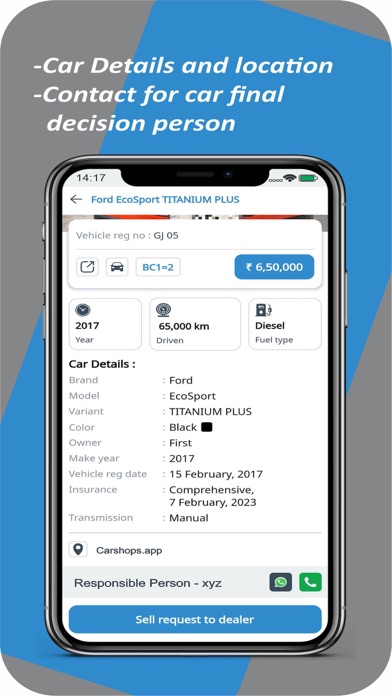 Screenshot #3 pour CarShops: Seller