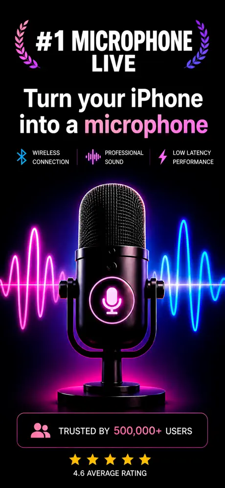Microphone app screenshot 1