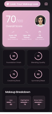 MiraScore - Makeup Scanner Screenshot 3 of 3
