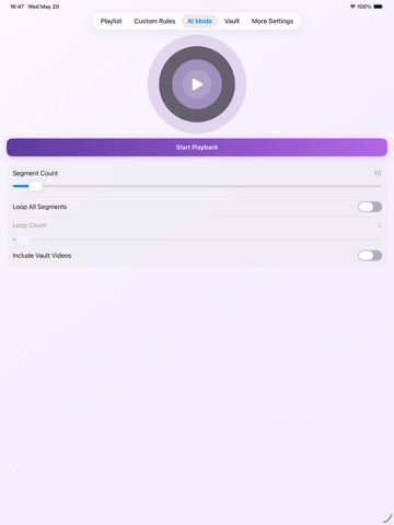 Easyfreedom Player-Random Play iPad screenshot