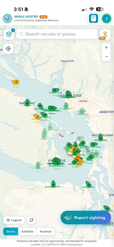 Whale Locator screenshot 2 of 5