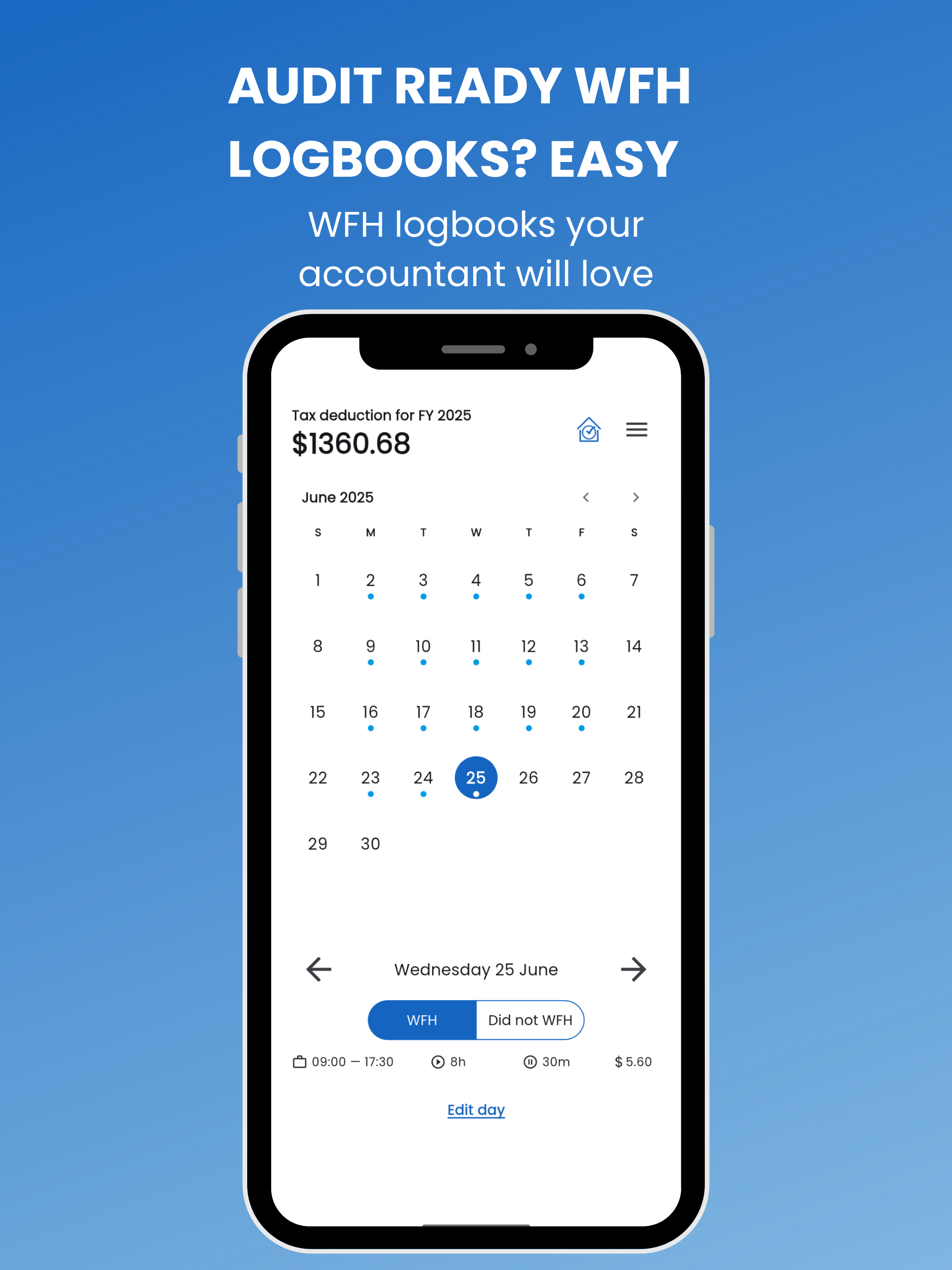 WFH Logbook Australia