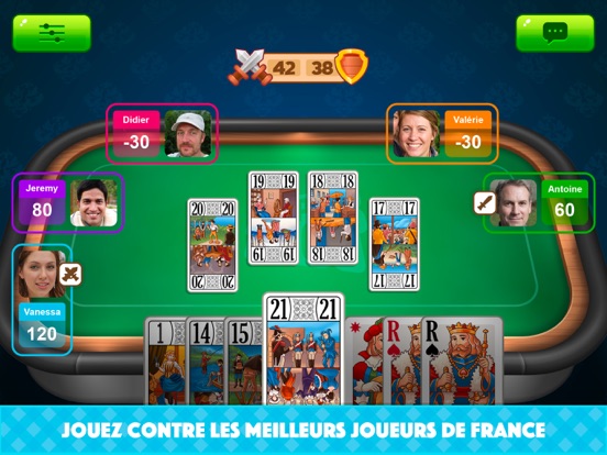 Screenshot #4 pour Super Tarot Multijoueur