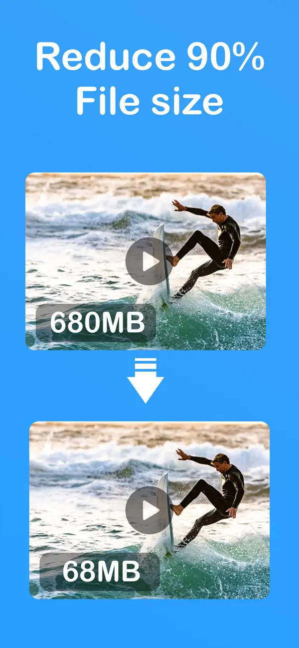 Screenshot #1 pour The Video Compressor