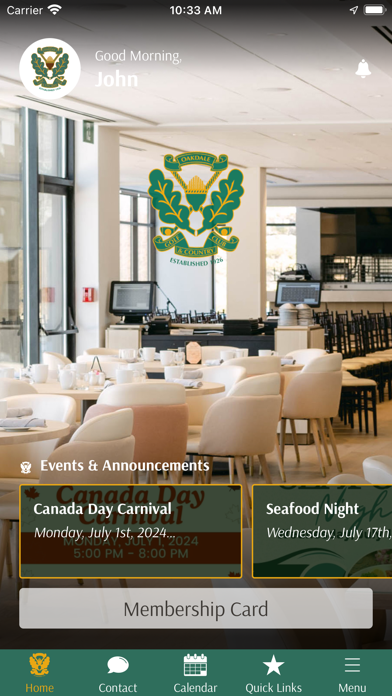 Oakdale Golf and Country Club Screenshot
