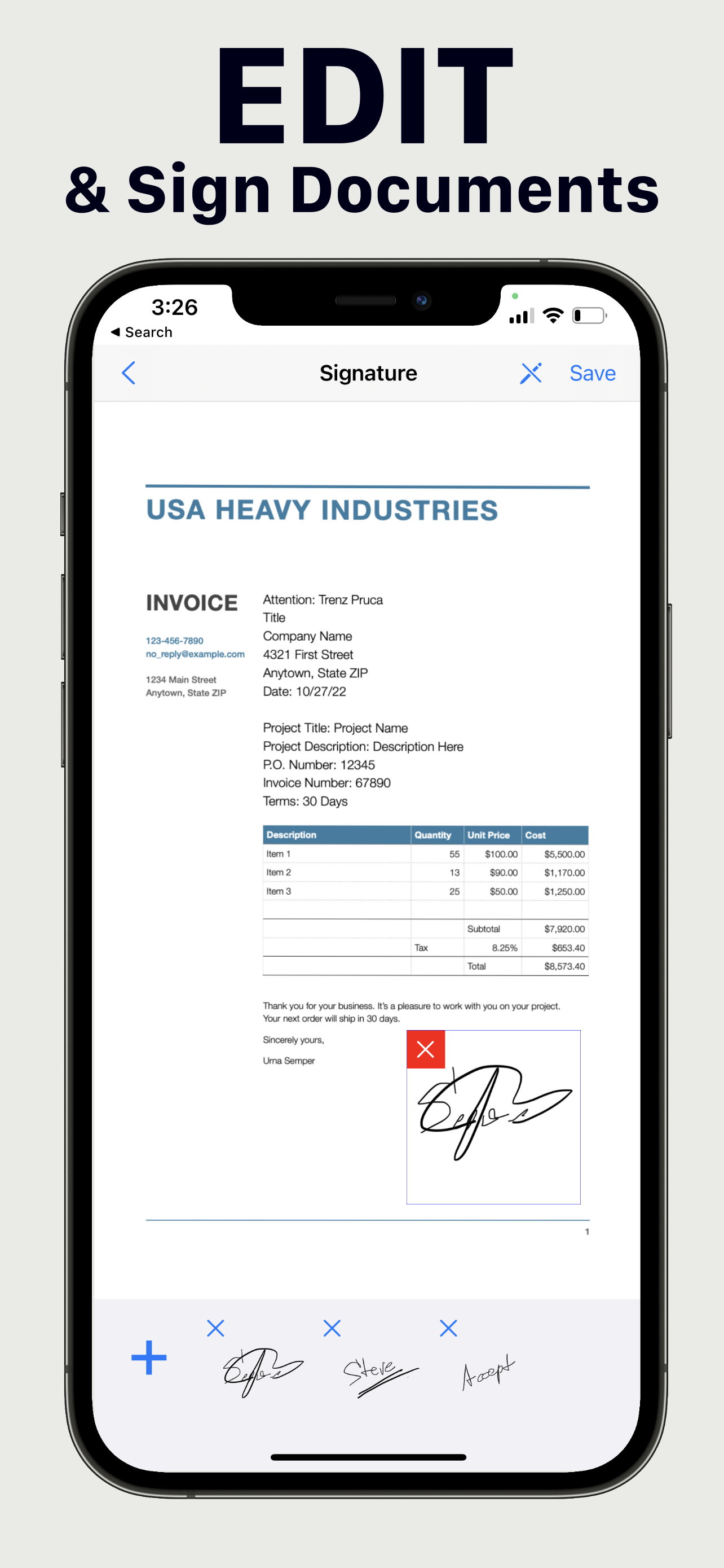 PDF Scanner・Scan Documents App