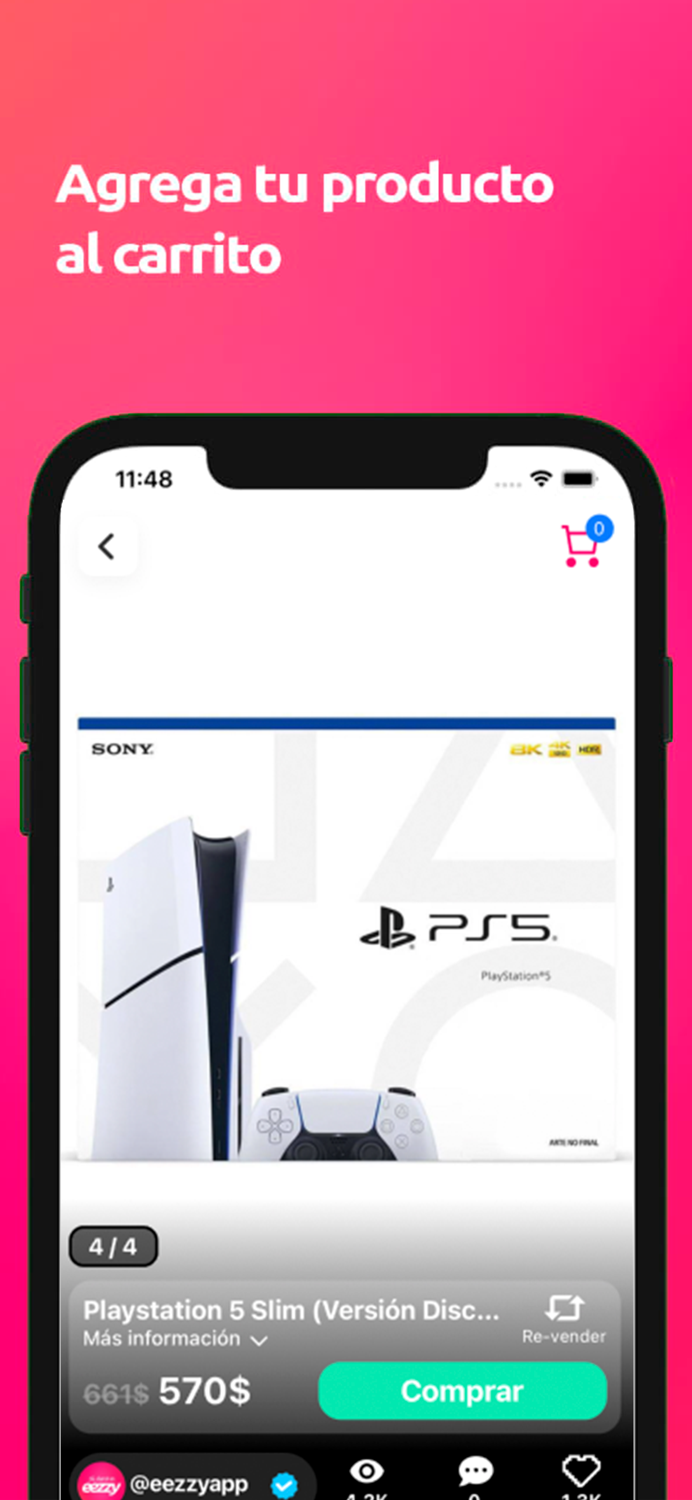 Eezzy Red Social para Comprar