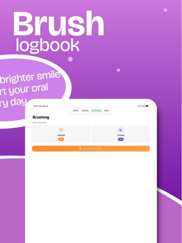 Toothly iPad screenshot