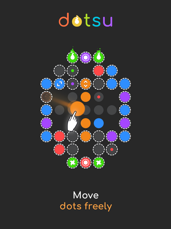 Dotsu: Match 3 Dots iPad screenshot 1 - Games app