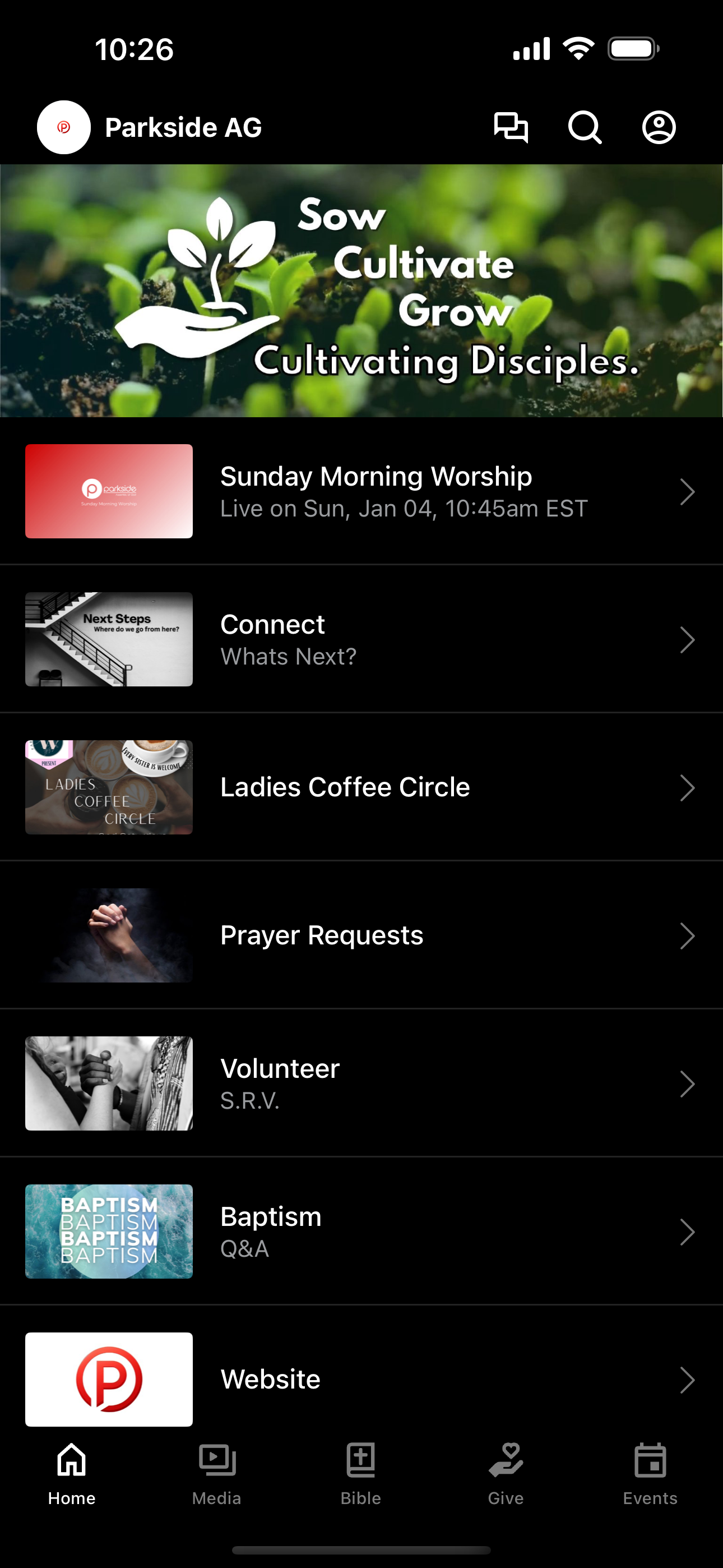 Parkside Assembly of God